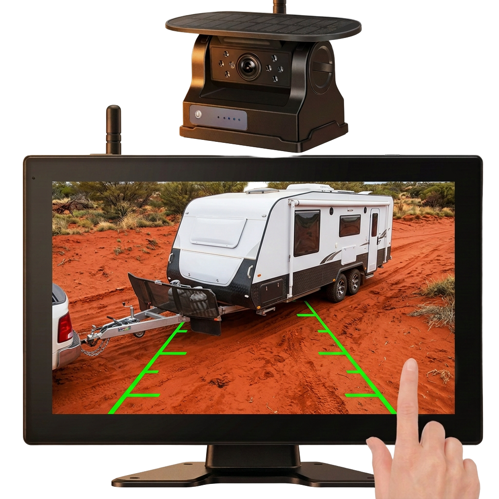 TowVision 10" solar wireless reverse camera kit